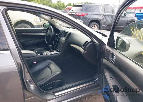 2013 Infiniti G37X z USA, uszkodzony, nr VIN JN1CV6AR2DM766344